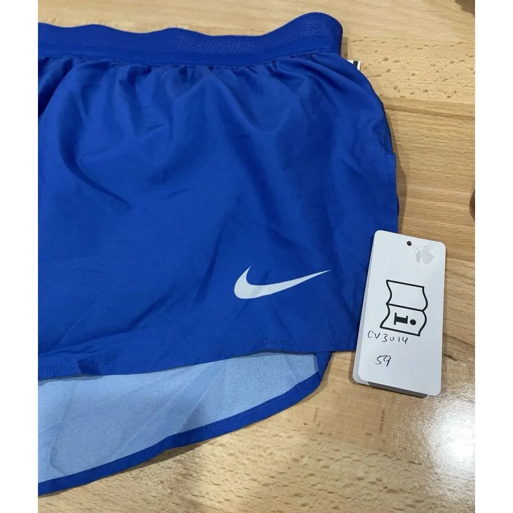 NWT Nike Pro Digital Elite Track & Field Racing Blue Shorts CV3014-493 Women's L
